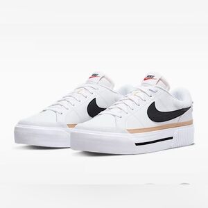 Nike COURT Legacy LIFT Woman Platform Sneakers Size 7